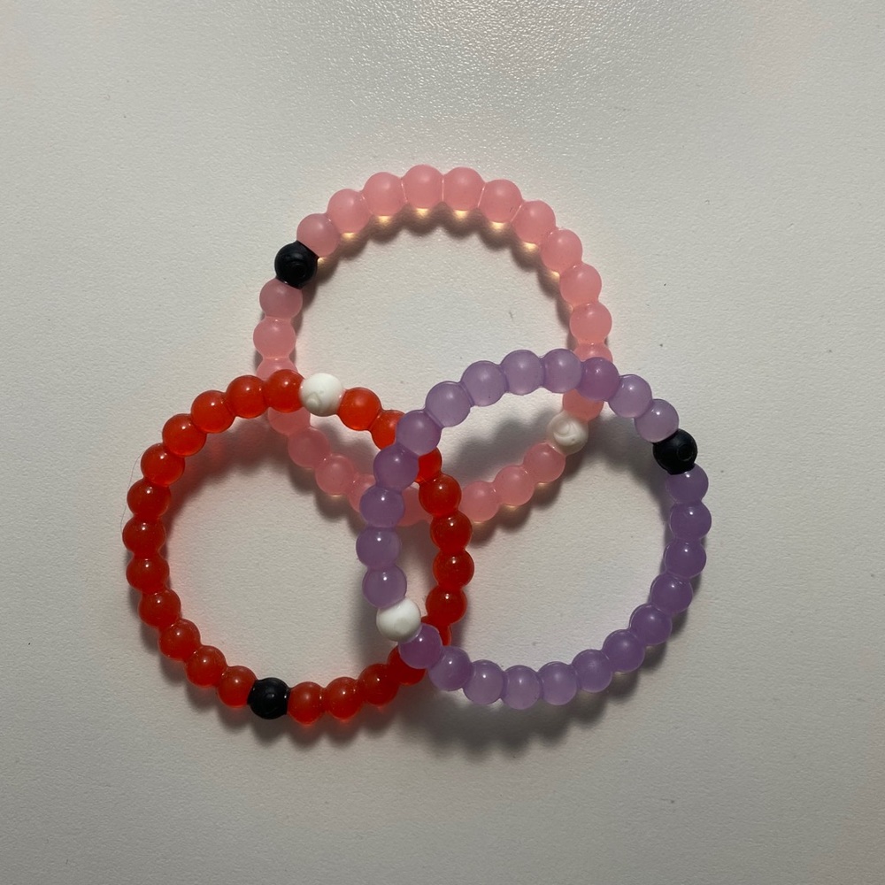 Three Lokai bracelets!!